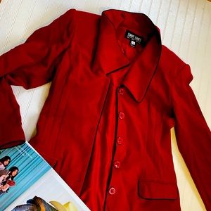 Sunny Names Red Blazer Office Wear 8
Size 8